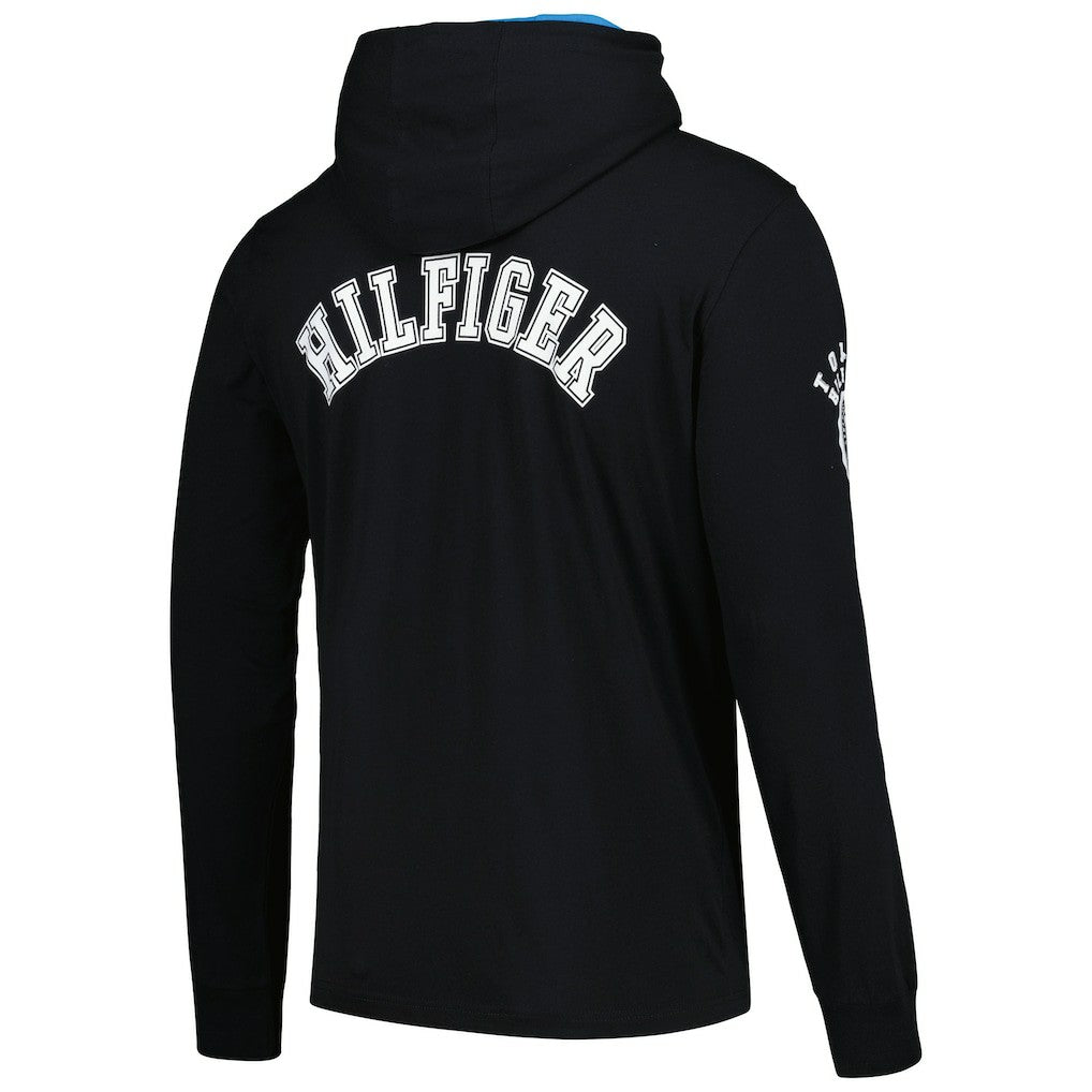 Tommy Hilfiger Morgan Long Sleeve Hoodie T-Shirt - Carolina Panthers