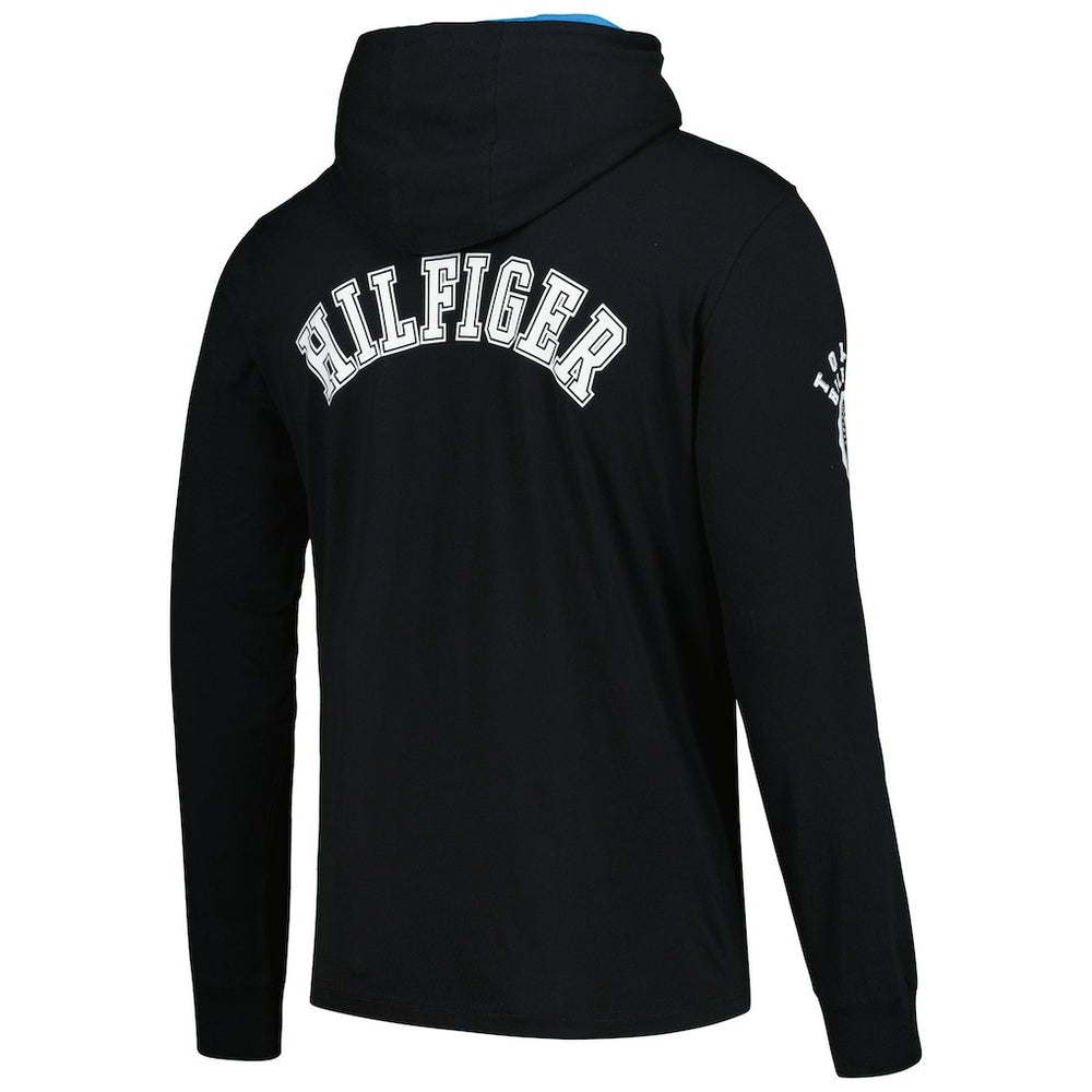 Tommy Hilfiger Morgan Long Sleeve Hoodie T-Shirt - Carolina Panthers