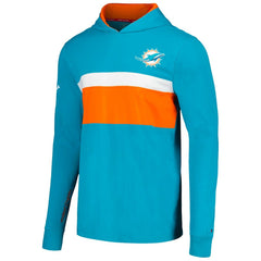 Tommy Hilfiger Morgan Long Sleeve Hoodie T-Shirt - Miami Dolphins