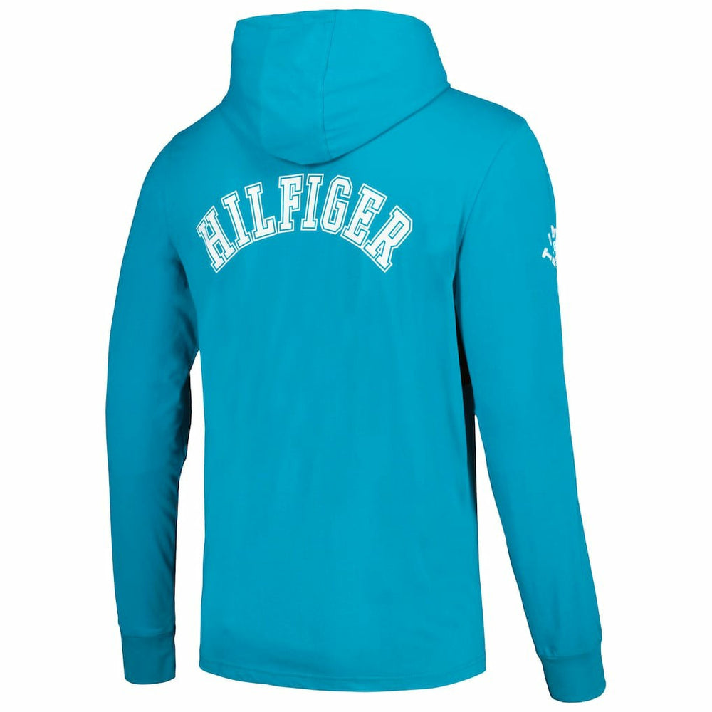 Tommy Hilfiger Morgan Long Sleeve Hoodie T-Shirt - Miami Dolphins