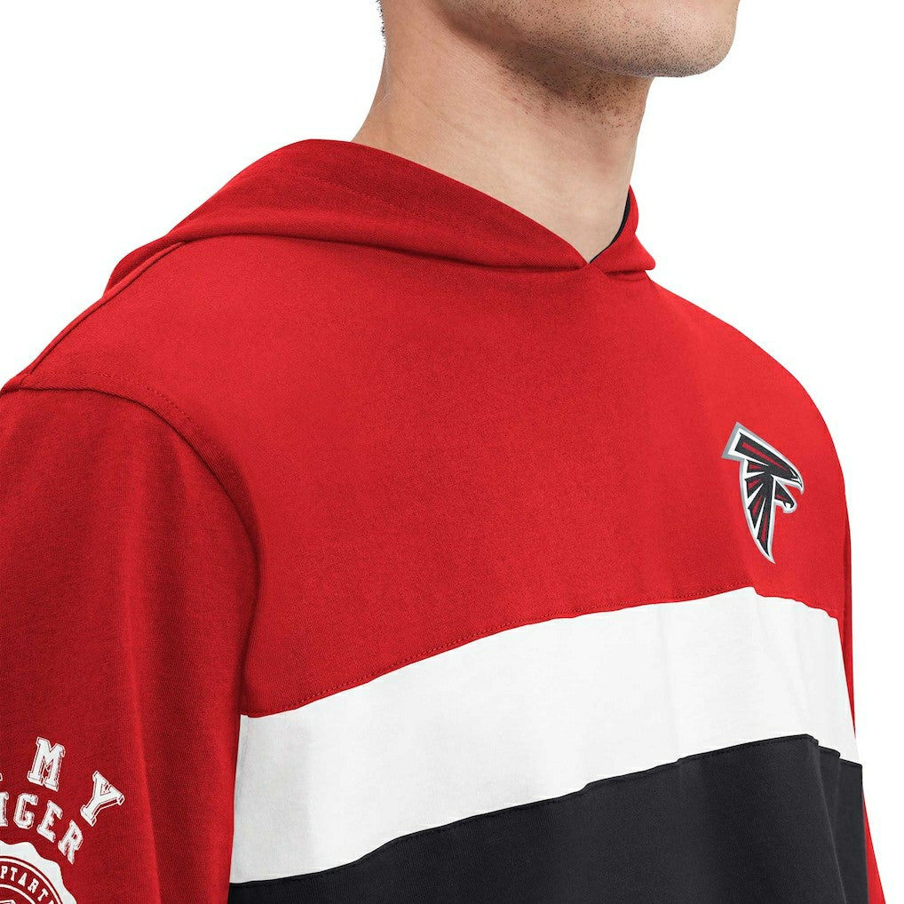 Tommy Hilfiger Morgan Long Sleeve Hoodie T-Shirt - Atlanta Falcons