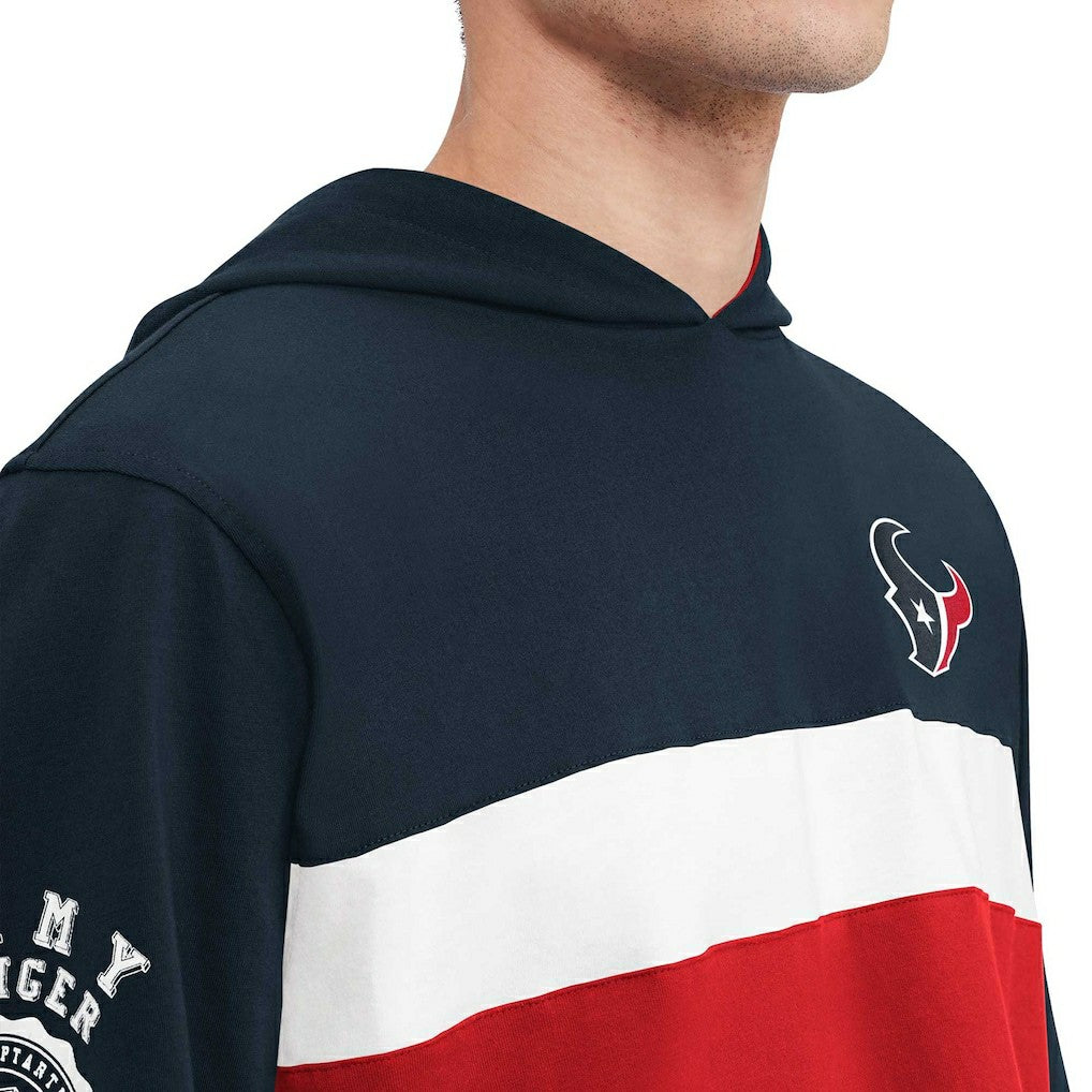 Tommy Hilfiger Morgan Long Sleeve Hoodie T-Shirt - Houston Texans
