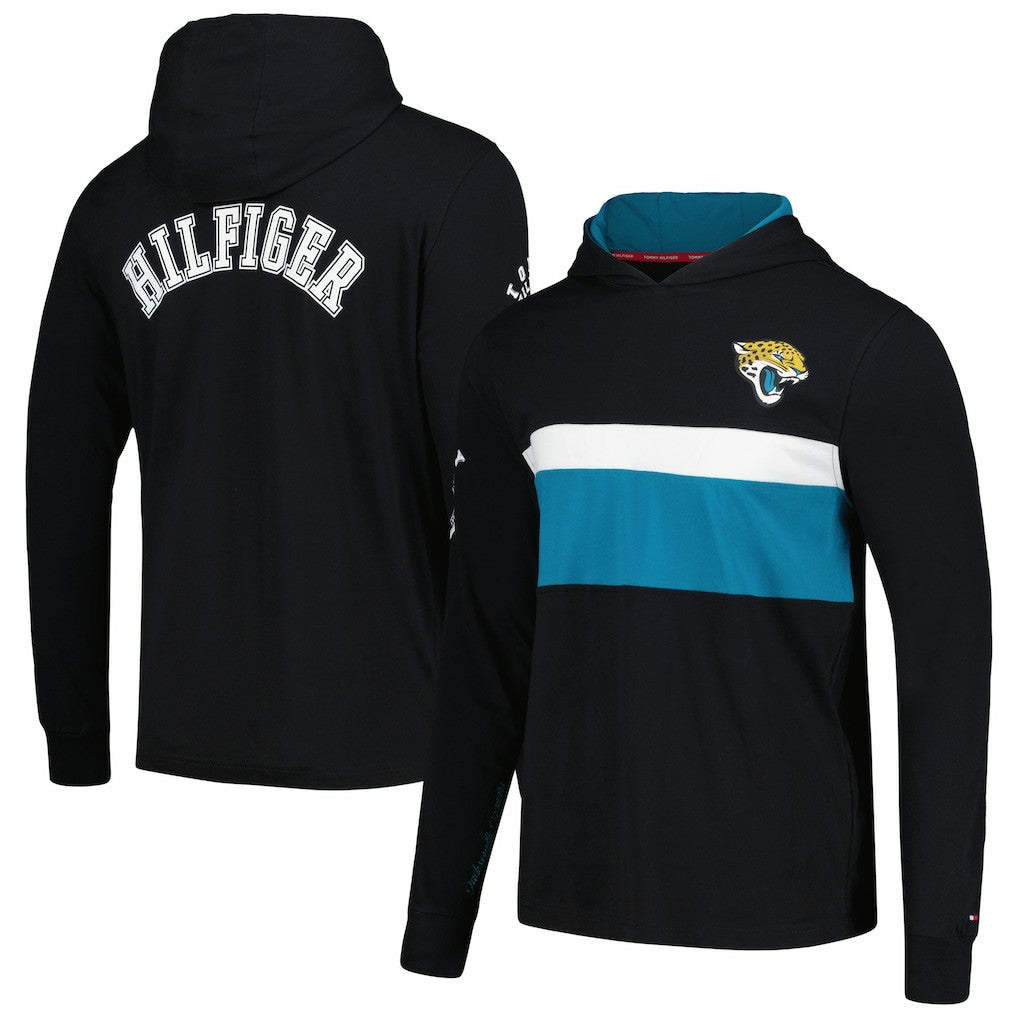 Tommy Hilfiger Morgan Long Sleeve Hoodie T-Shirt - Jacksonville Jaguars