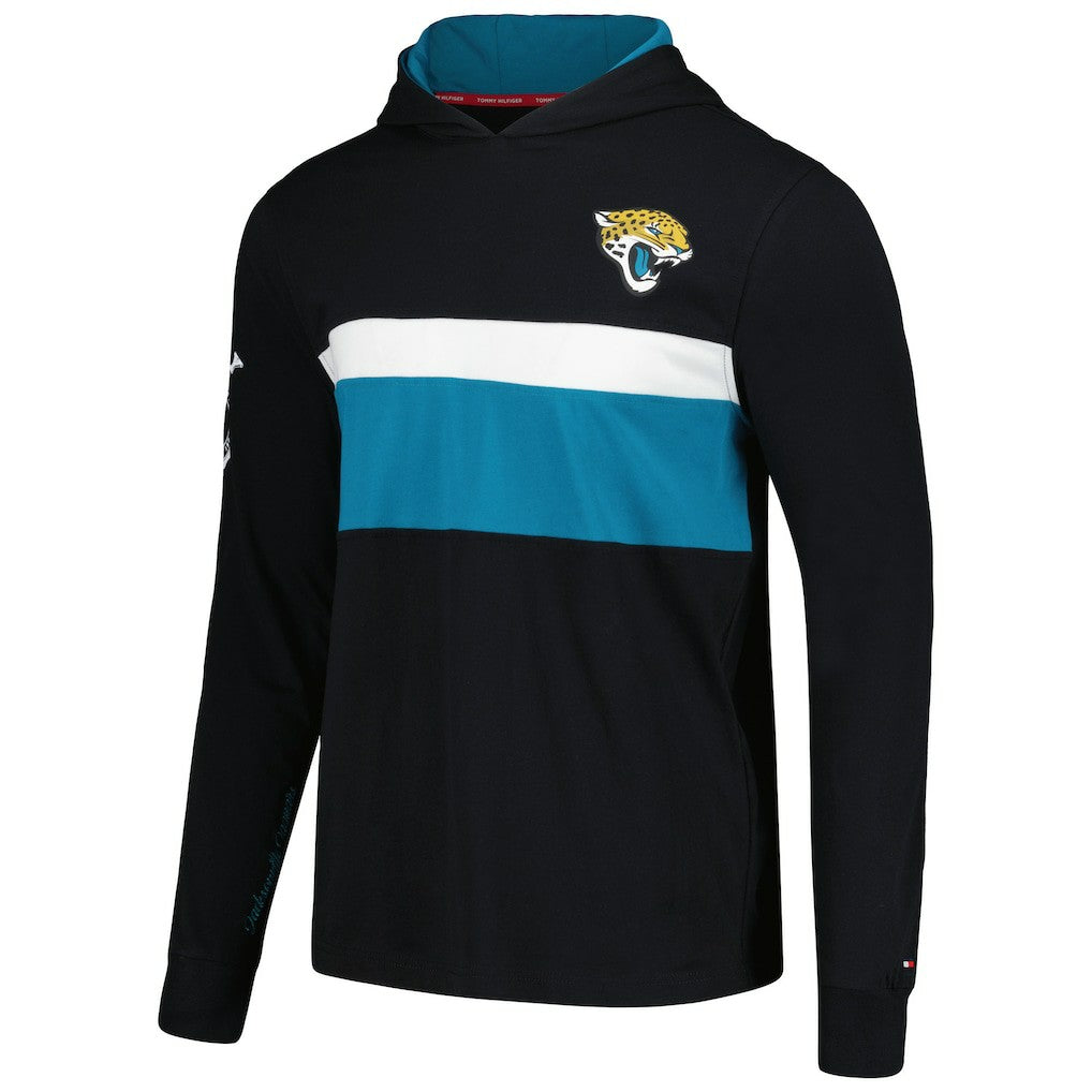 Tommy Hilfiger Morgan Long Sleeve Hoodie T-Shirt - Jacksonville Jaguars