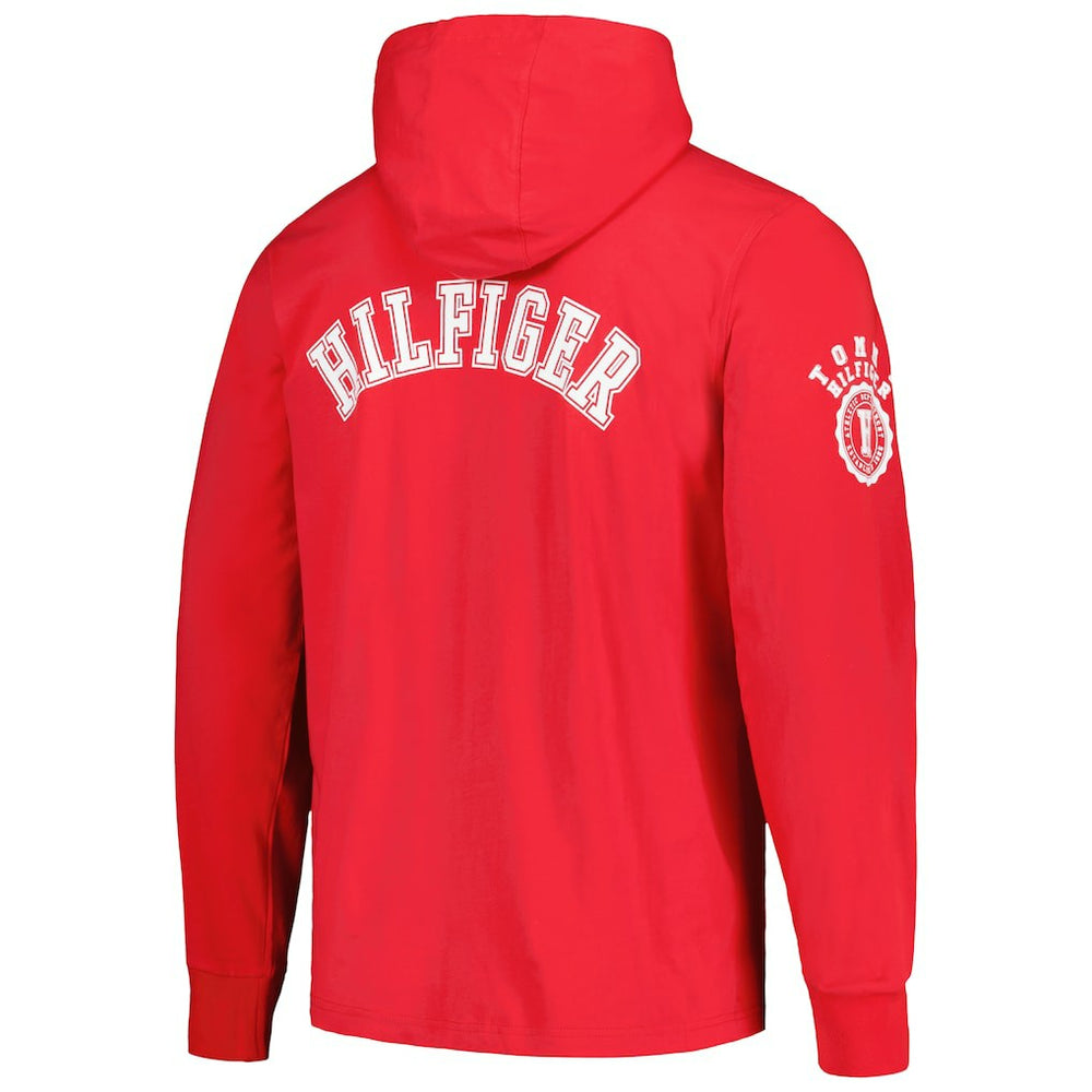 Tommy Hilfiger Morgan Long Sleeve Hoodie T-Shirt - Kansas City Chiefs