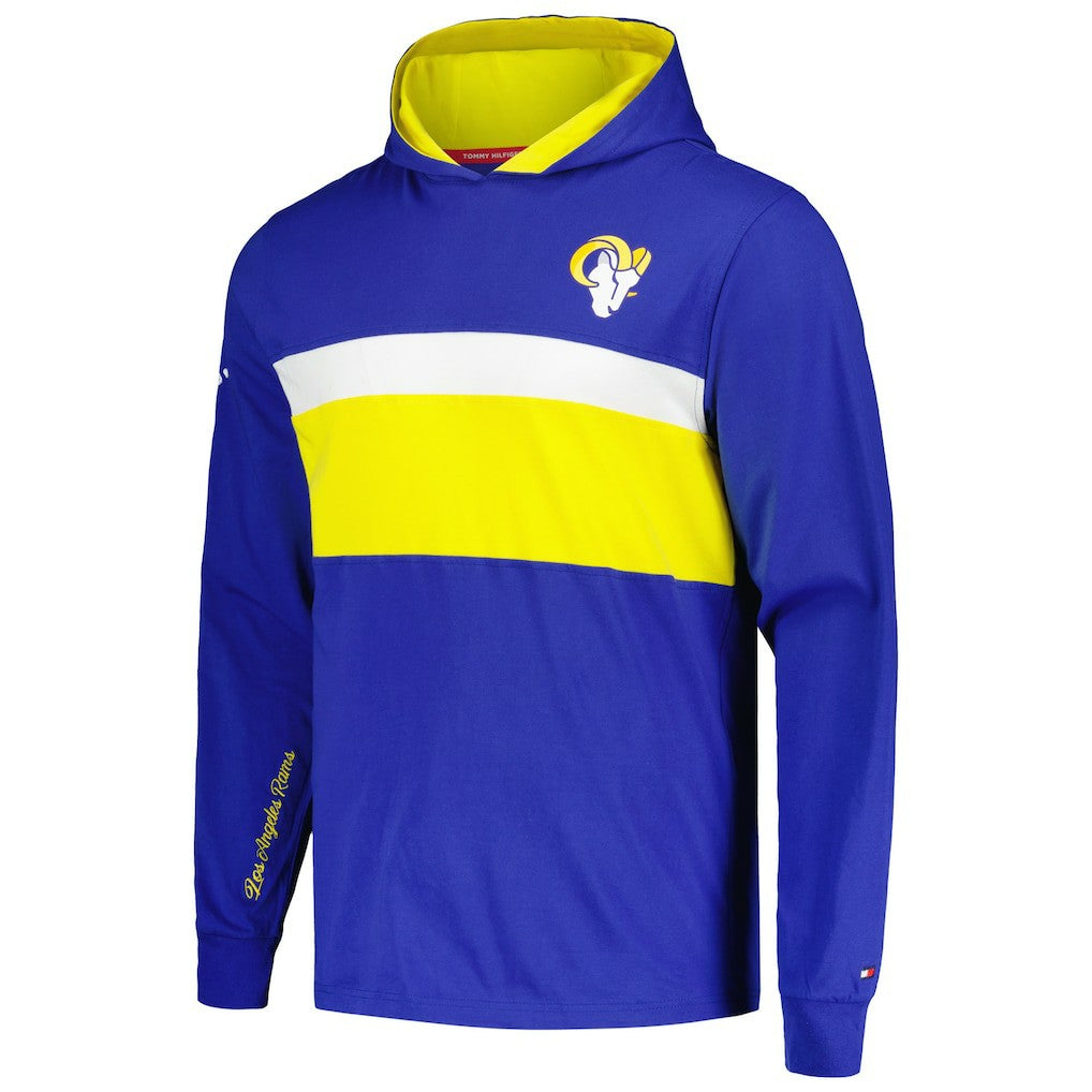 Tommy Hilfiger Morgan Long Sleeve Hoodie T-Shirt - Los Angeles Rams