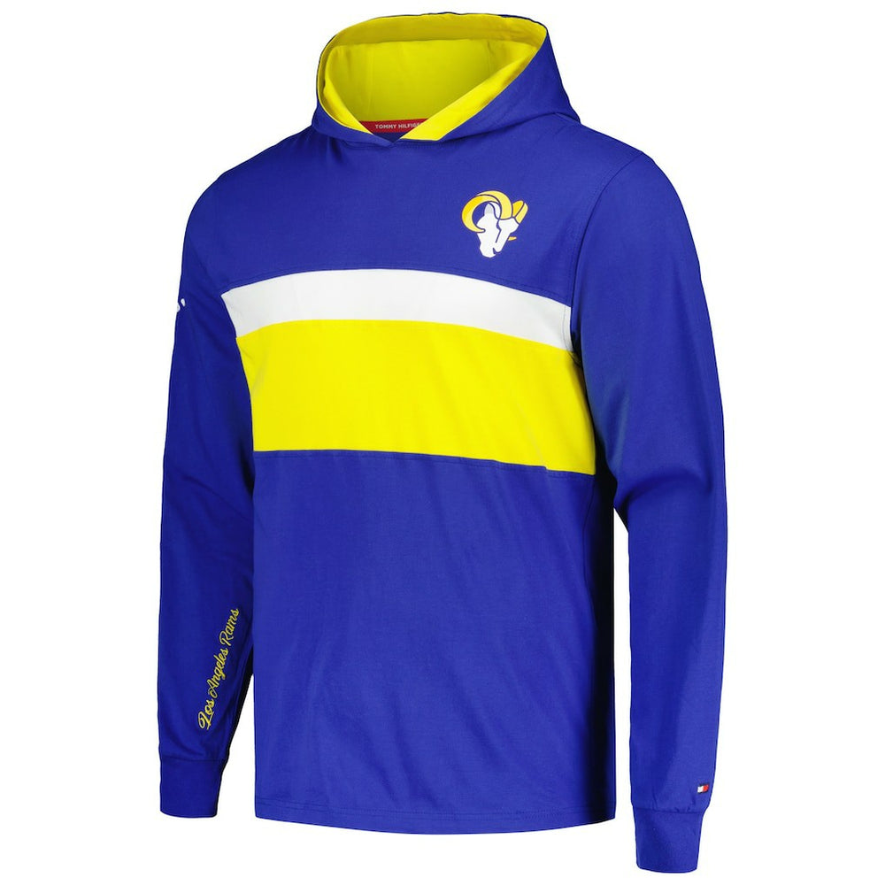 Tommy Hilfiger Morgan Long Sleeve Hoodie T-Shirt - Los Angeles Rams