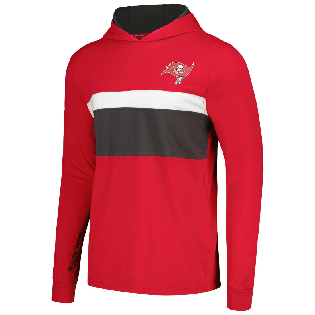 Tommy Hilfiger Morgan Long Sleeve Hoodie T-Shirt - Tampa Bay Buccaneers