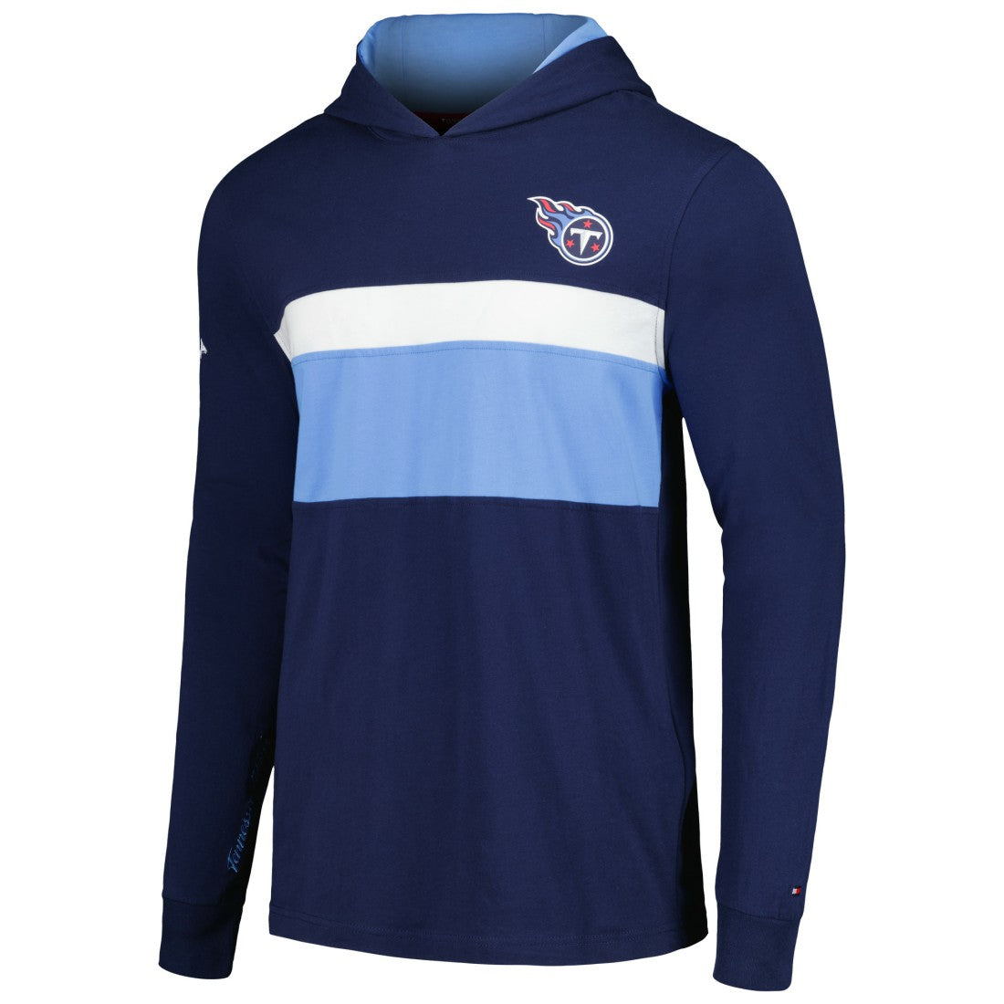 Tommy Hilfiger Morgan Long Sleeve Hoodie T-Shirt - Tennessee Titans