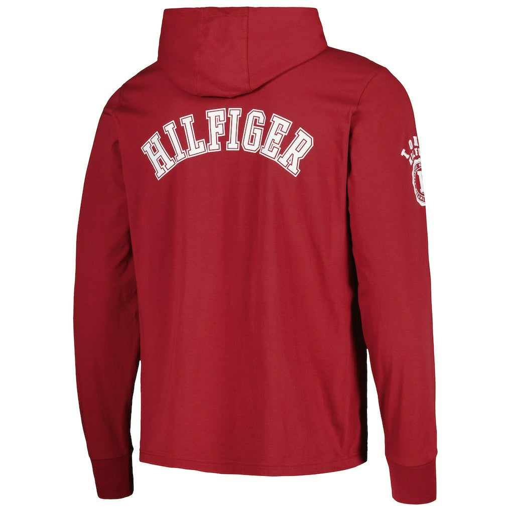 Tommy Hilfiger Morgan Long Sleeve Hoodie T-Shirt - Washington Commanders