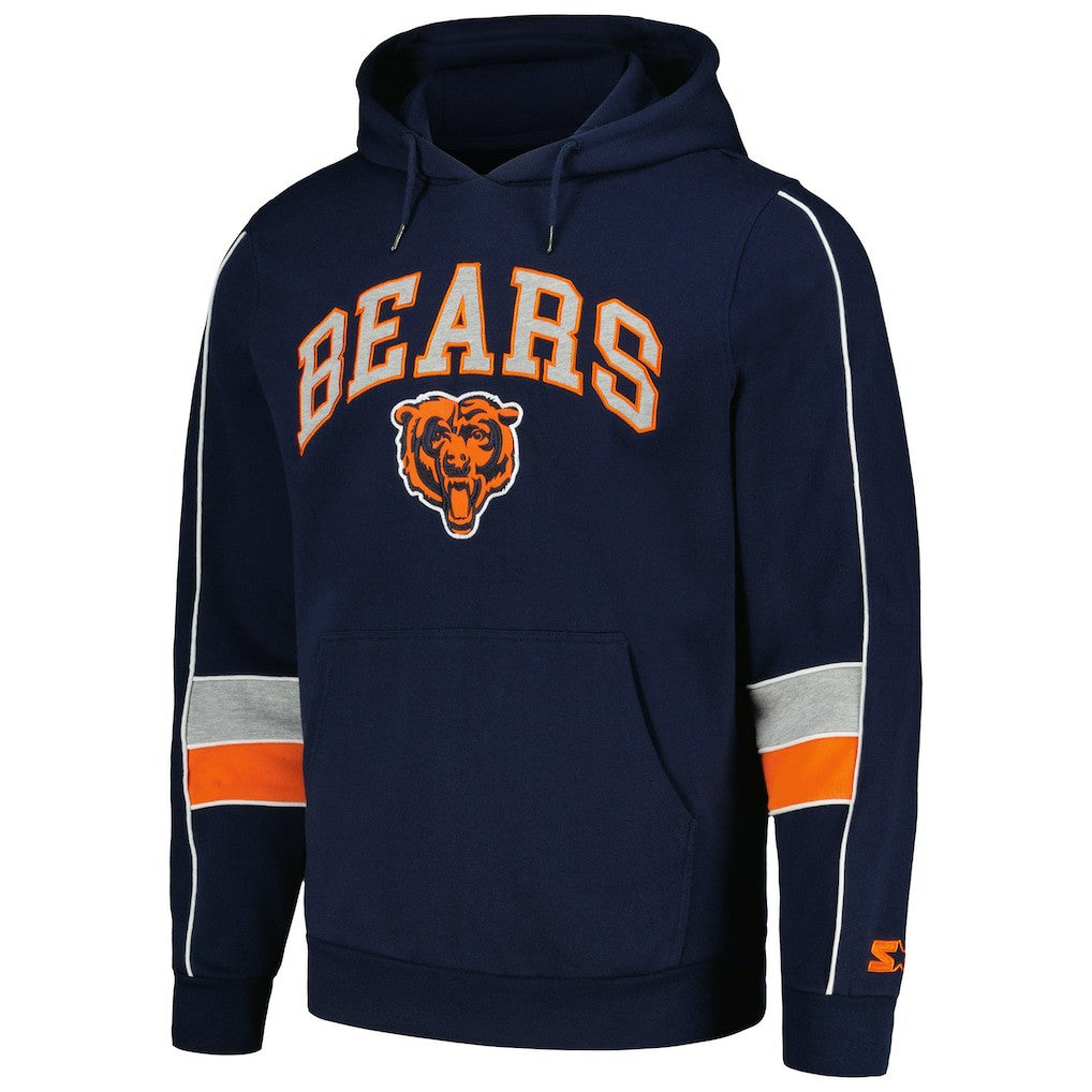 Starter Captain Pullover Hoodie - Chicago Bears