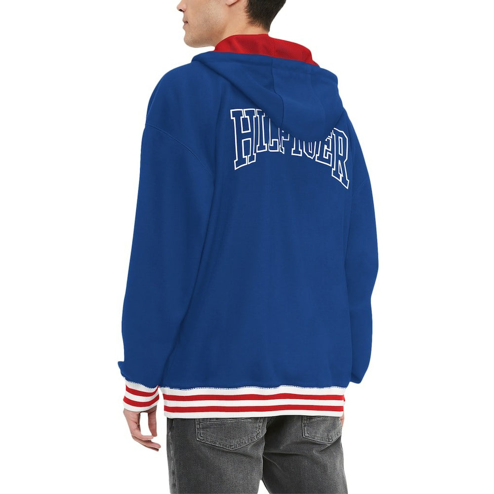 Tommy Hilfiger Aaron Quarter-Zip Hoodie - Buffalo Bills