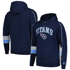 Starter Captain Pullover Hoodie - Tennessee Titans