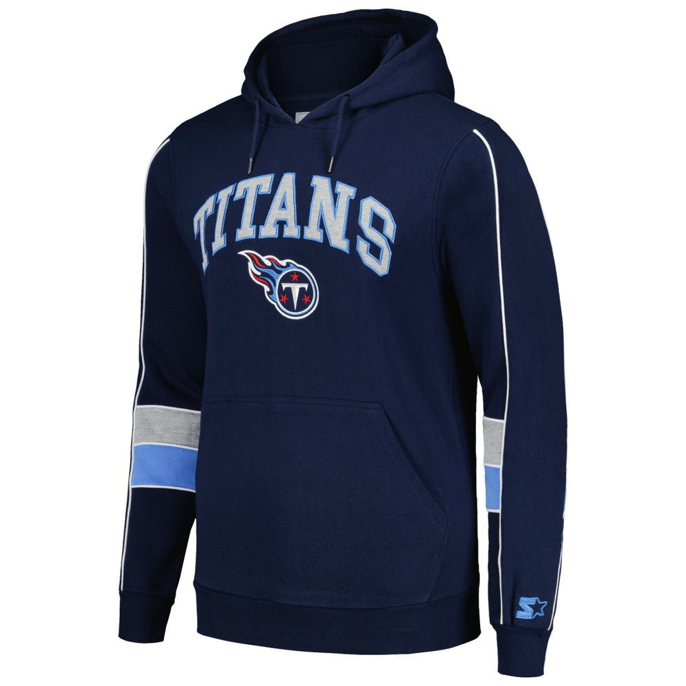 Starter Captain Pullover Hoodie - Tennessee Titans
