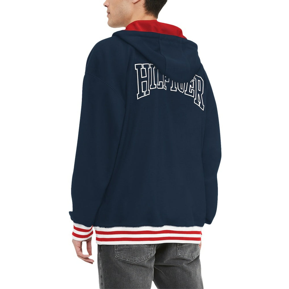 Tommy Hilfiger Aaron Quarter-Zip Hoodie - New England Patriots