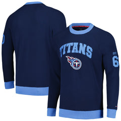 Tommy Hilfiger Reese Raglan Tri-Blend Pullover Sweatshirt - Tennessee Titans