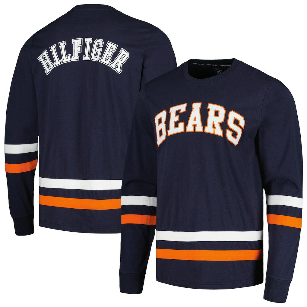 Tommy Hilfiger Nolan Long Sleeve T-Shirt - Chicago Bears