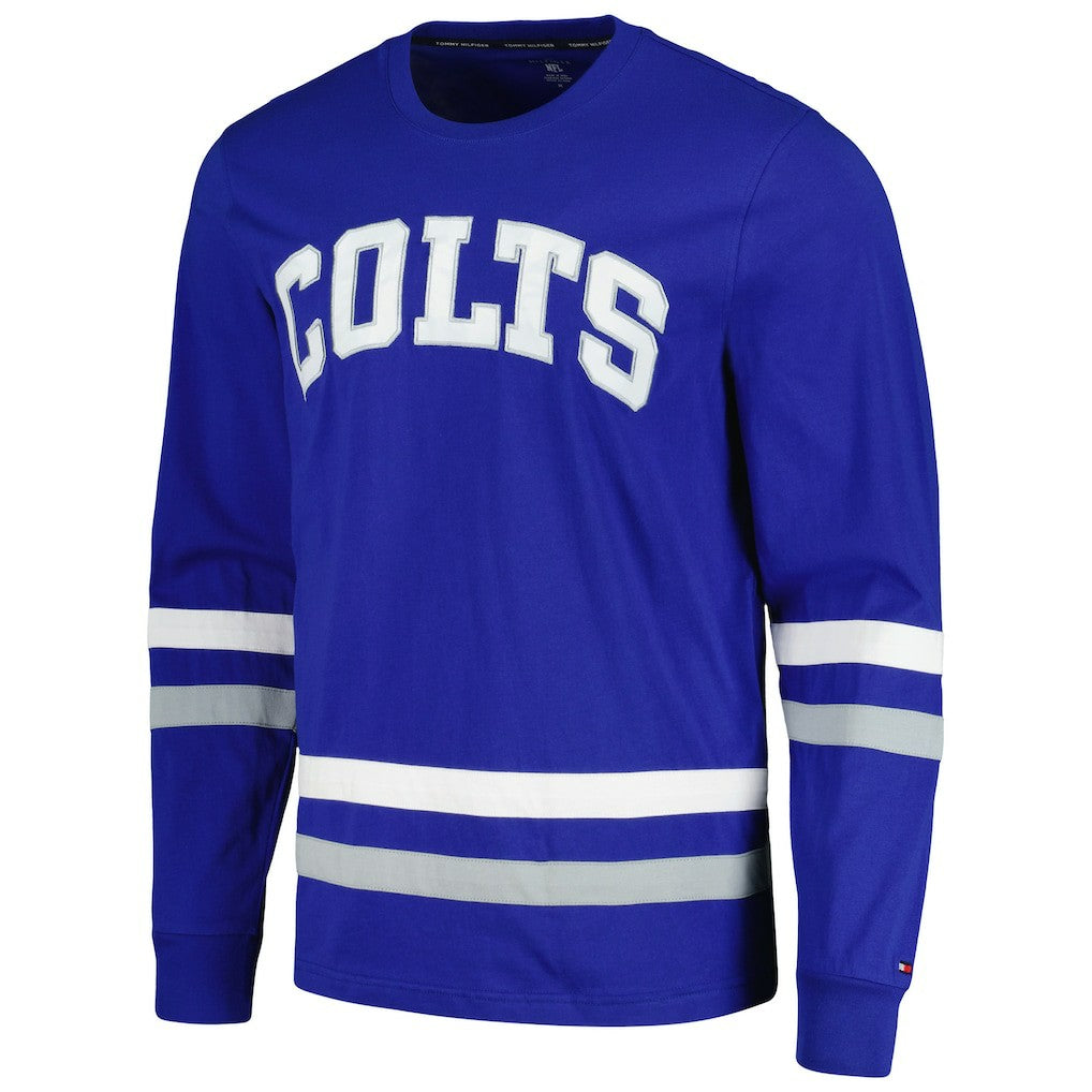Tommy Hilfiger Nolan Long Sleeve T-Shirt - Indianapolis Colts