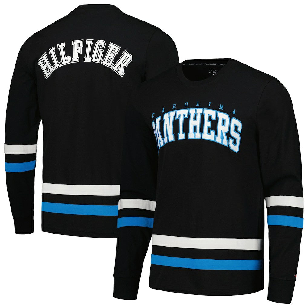 Tommy Hilfiger Nolan Long Sleeve T-Shirt - Carolina Panthers
