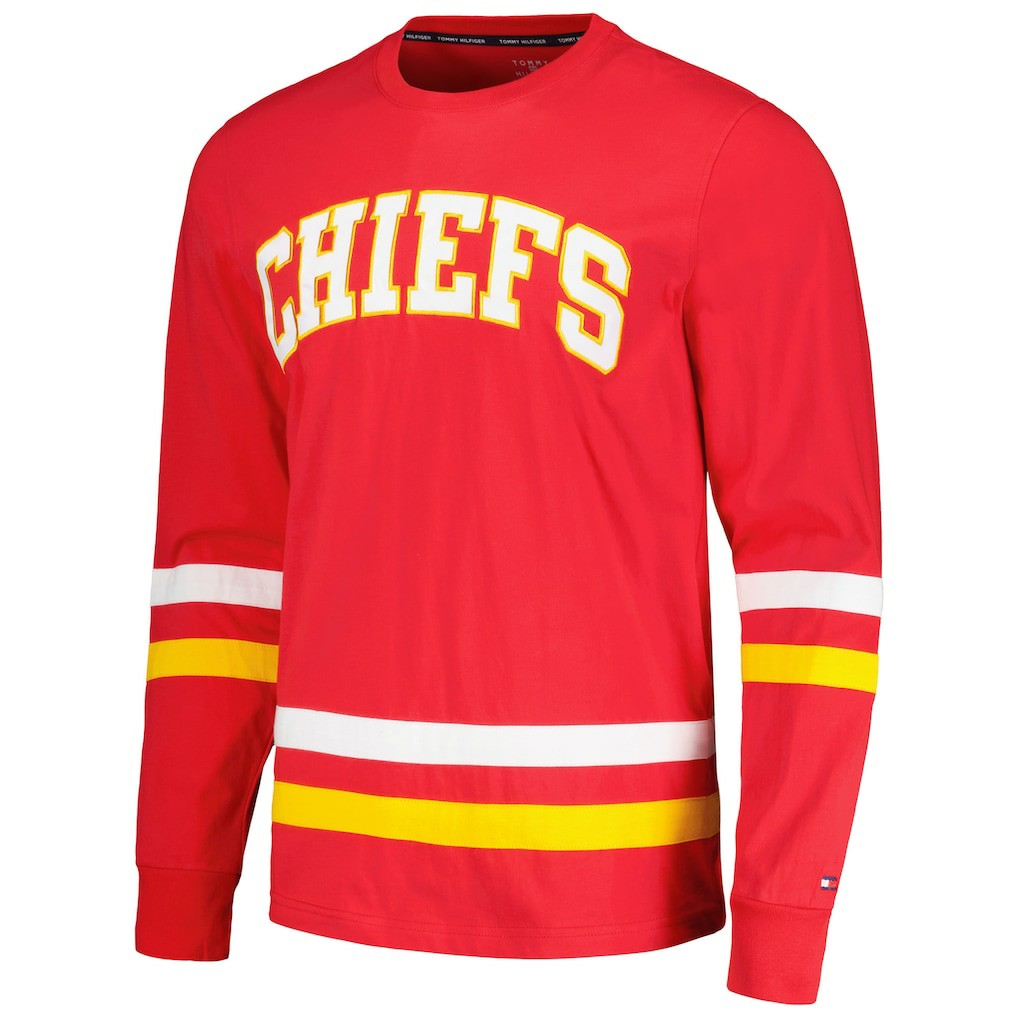 Tommy Hilfiger Nolan Long Sleeve T-Shirt - Kansas City Chiefs