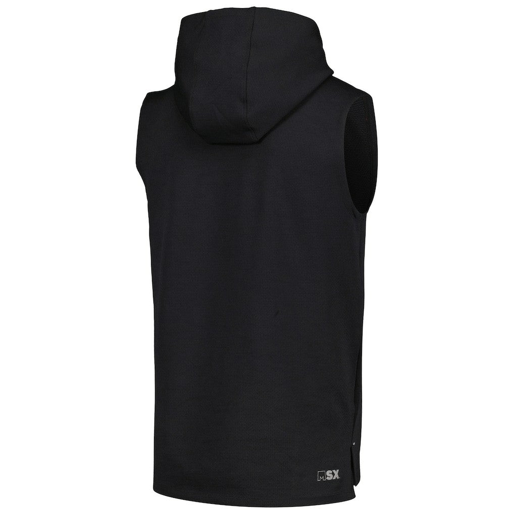 MSX by Michael Strahan Marathon Sleeveless Pullover Hoodie - Las Vegas Raiders