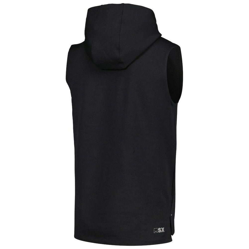 MSX by Michael Strahan Marathon Sleeveless Pullover Hoodie - Las Vegas Raiders