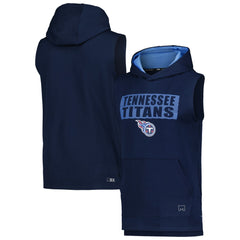 MSX by Michael Strahan Marathon Sleeveless Pullover Hoodie - Tennessee Titans