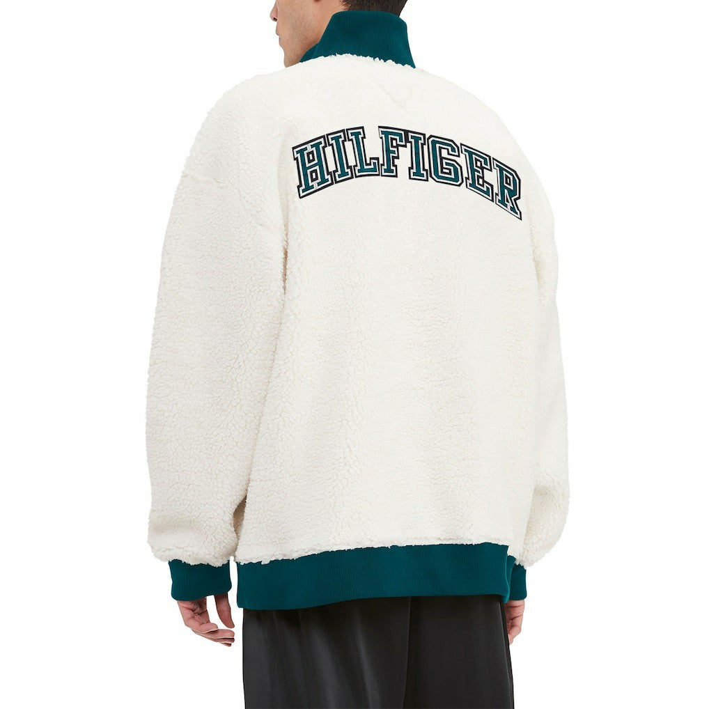 Tommy Hilfiger Jordan Sherpa Quarter-Zip Sweatshirt - Philadelphia Eagles