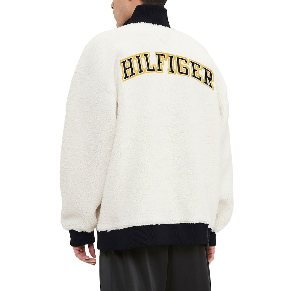Tommy Hilfiger Jordan Sherpa Quarter-Zip Sweatshirt - Pittsburgh Steelers