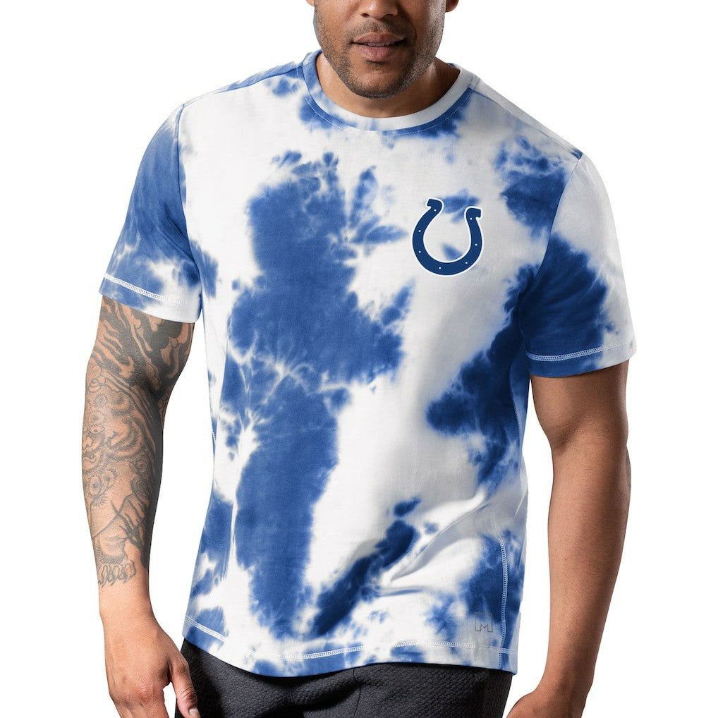 MSX by Michael Strahan Freestyle Tie-Dye T-Shirt - Indianapolis Colts