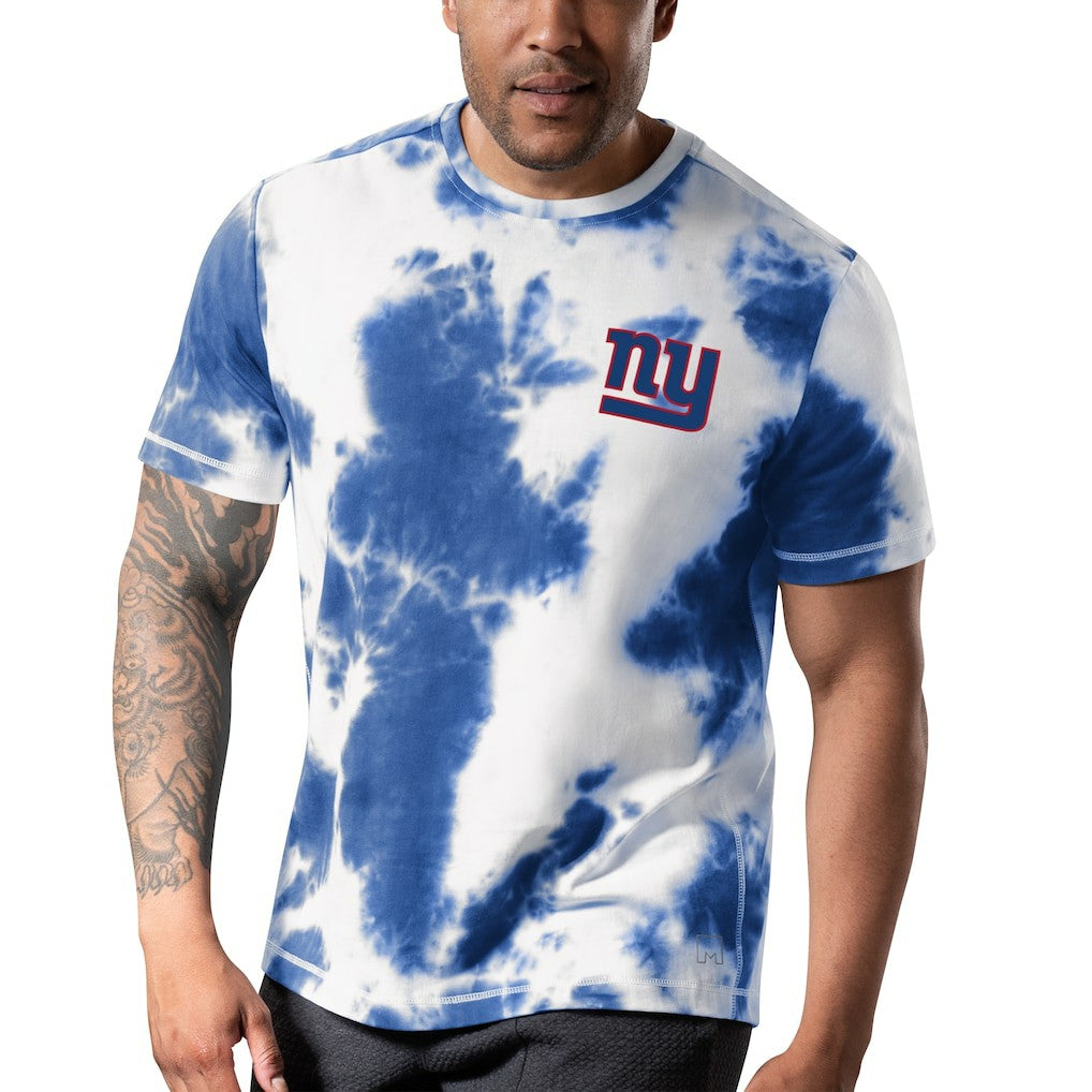 MSX by Michael Strahan Freestyle Tie-Dye T-Shirt - New York Giants