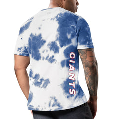 MSX by Michael Strahan Freestyle Tie-Dye T-Shirt - New York Giants