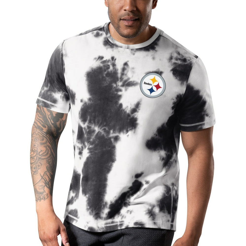 MSX by Michael Strahan Freestyle Tie-Dye T-Shirt - Pittsburgh Steelers