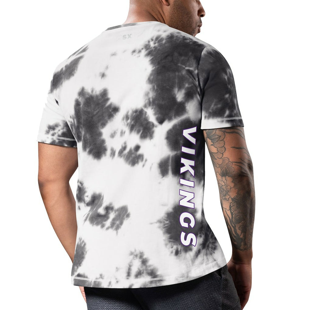 MSX by Michael Strahan Freestyle Tie-Dye T-Shirt - Minnesota Vikings