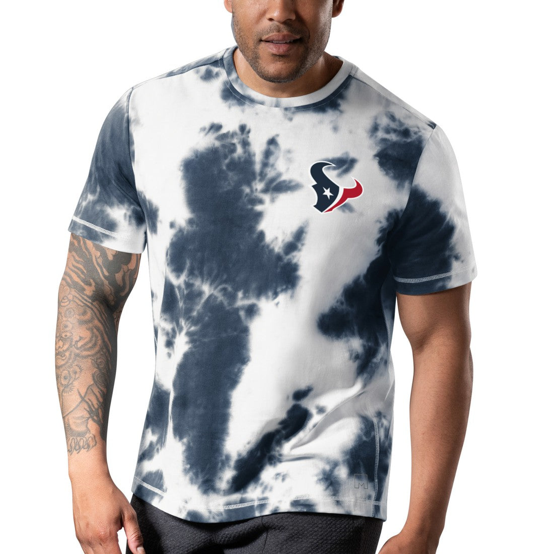 MSX by Michael Strahan Freestyle Tie-Dye T-Shirt - Houston Texans