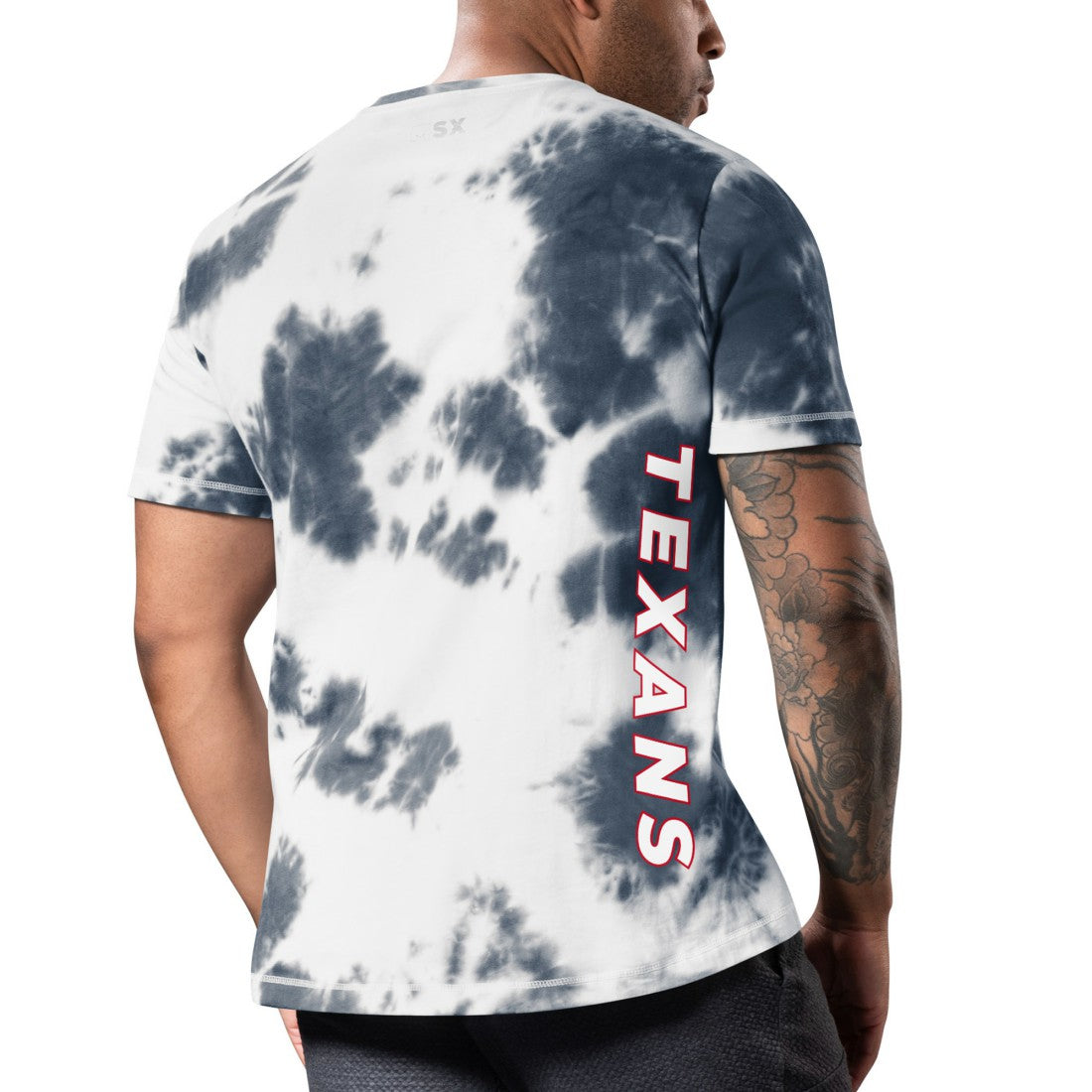 MSX by Michael Strahan Freestyle Tie-Dye T-Shirt - Houston Texans