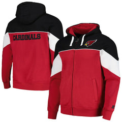 Starter Running Back Full-Zip Hoodie - Arizona Cardinals