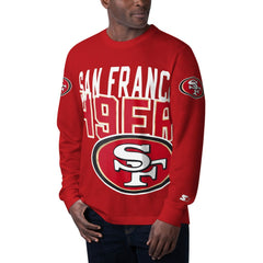 Starter Clutch Hit Long Sleeve T-Shirt - San Francisco 49ers