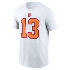 Mike Evans '76  50th Season Name & Number T-Shirt - Tampa Bay Buccaneers