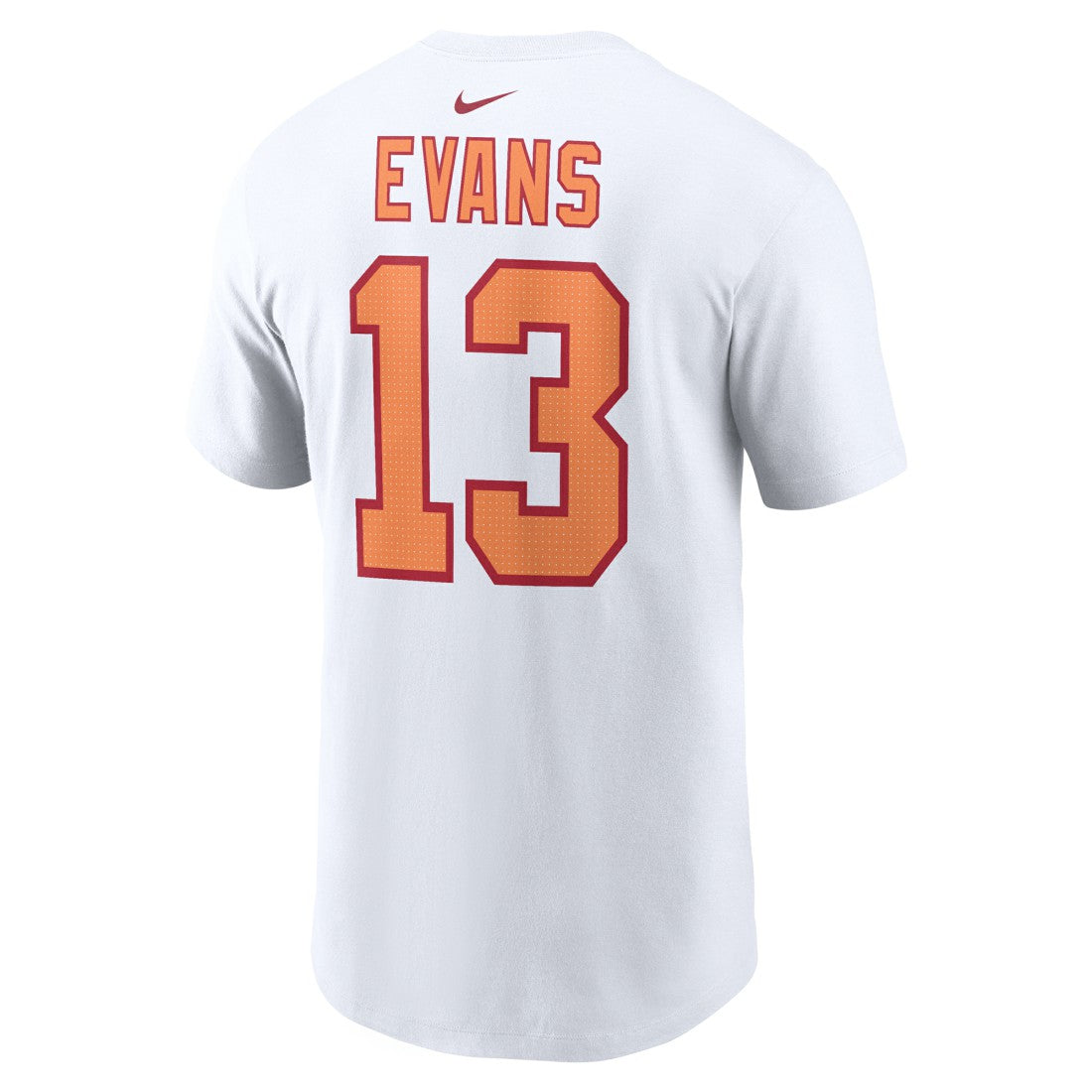 Mike Evans '76  50th Season Name & Number T-Shirt - Tampa Bay Buccaneers