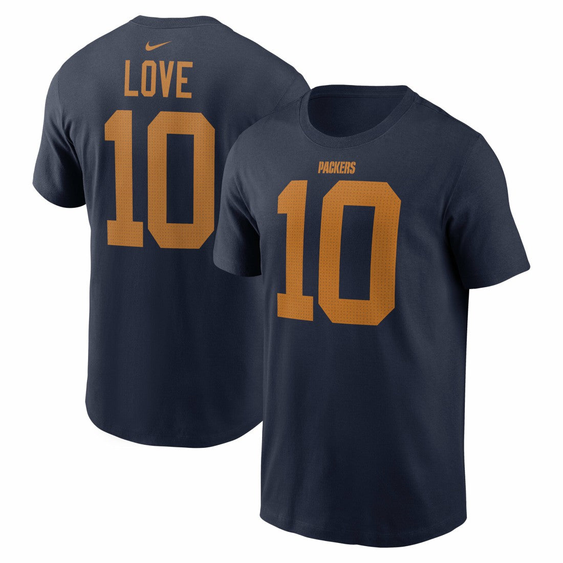 Jordan Love  The 1923 Classic Name & Number T-Shirt - Green Bay Packers