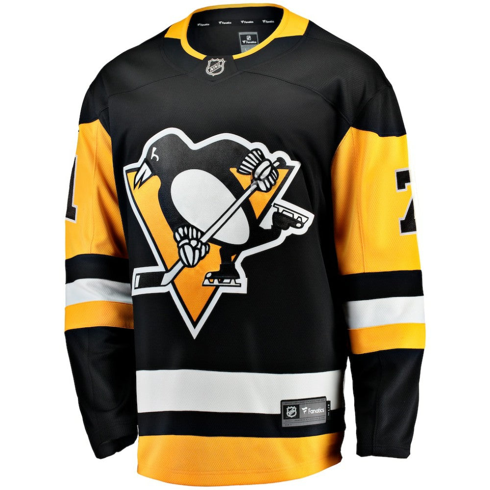NHL Black Evgeni Malkin Pittsburgh Penguins Fanatics Home Breakaway Jersey