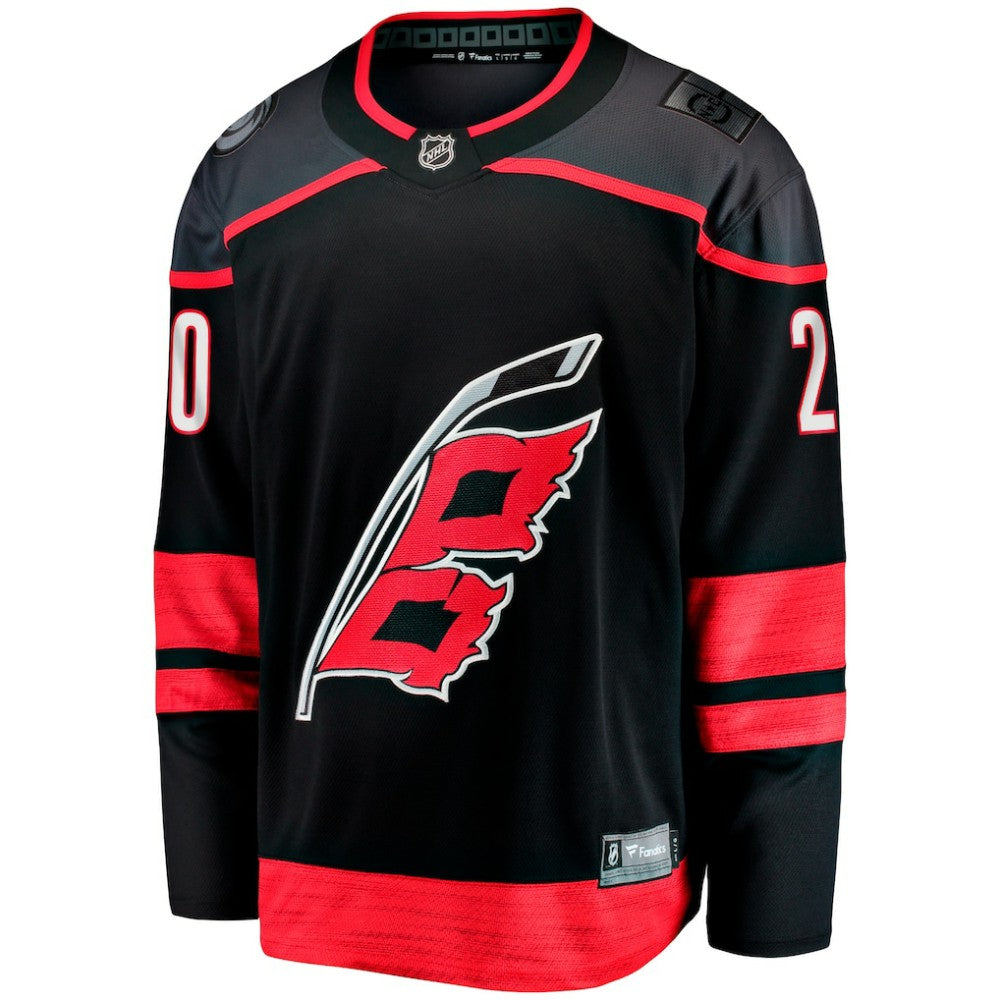 NHL Black Sebastian Aho Carolina Hurricanes Fanatics Home Breakaway Jersey