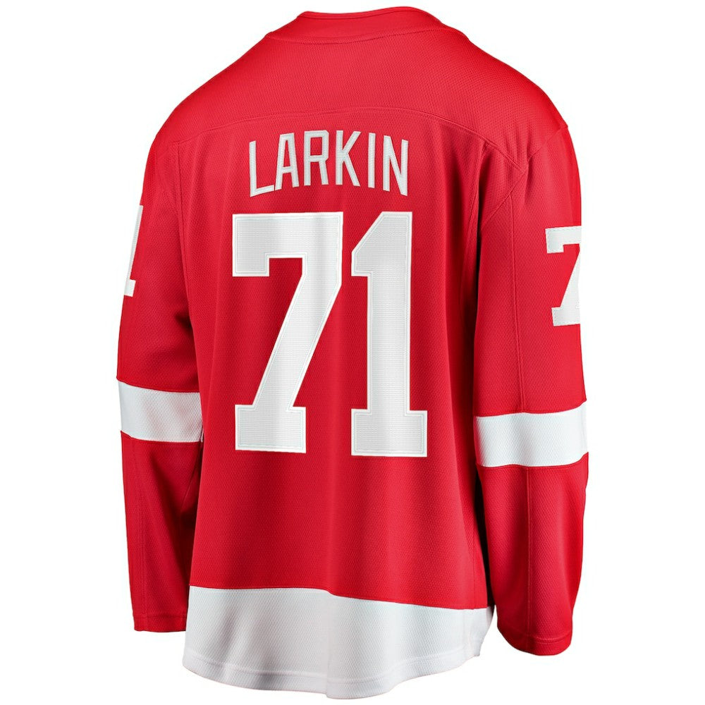 NHL Red Dylan Larkin Detroit Red Wings Fanatics Branded Captain Home Breakaway Jersey