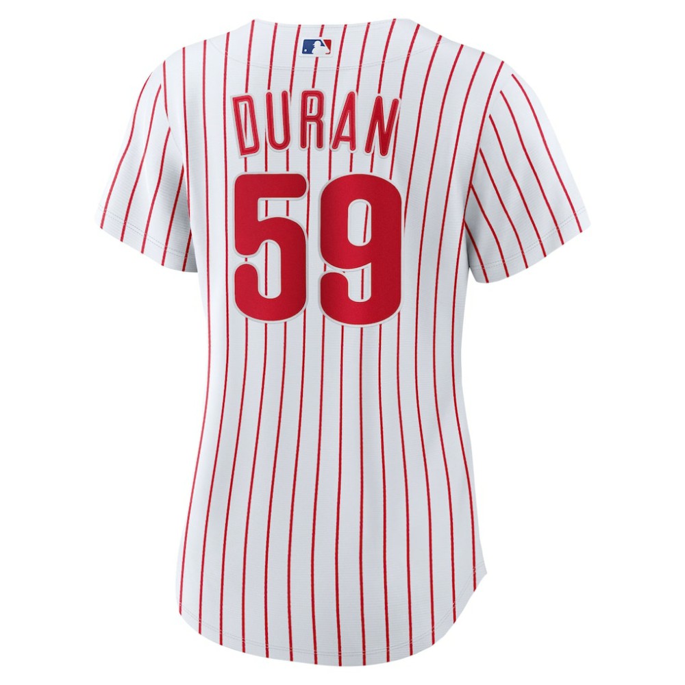 MLB Jhoan Duran Philadelphia Phillies Nike Women's Home Replica Jersey