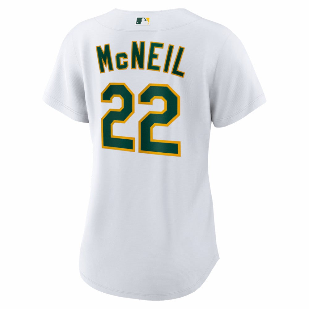 MLB Jeff McNeil Athletics Nike Women's Home Replica Jersey