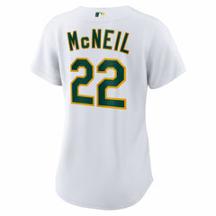 MLB Jeff McNeil Athletics Nike Women's Home Replica Jersey