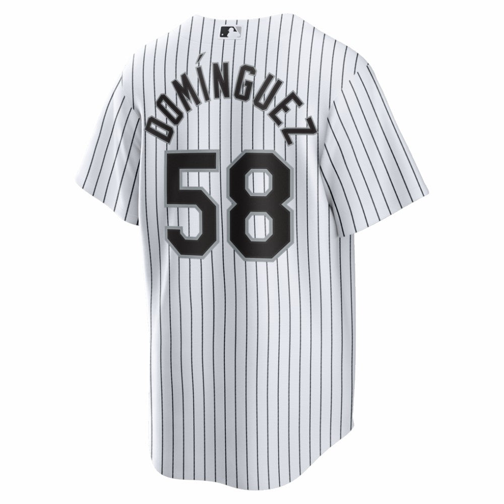 MLB Seranthony Domínguez Chicago White Sox Nike Home Replica Jersey