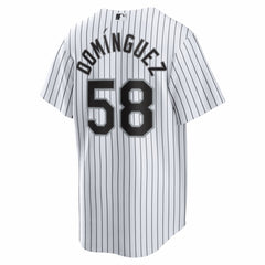MLB Seranthony Domínguez Chicago White Sox Nike Home Replica Jersey