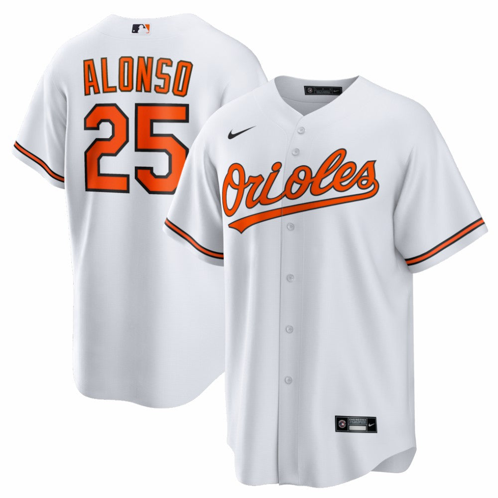 MLB Pete Alonso Baltimore Orioles Nike Home Replica Jersey